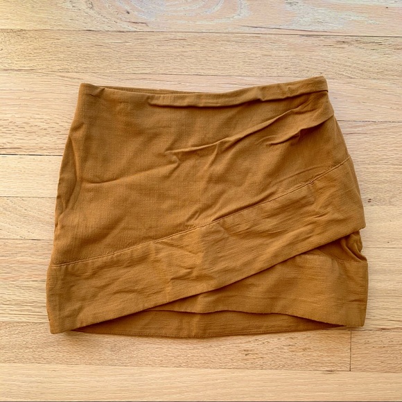 Free People That’s A Wrap Mini Skirt - Picture 4 of 8